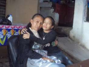Guadalupe and her mom Dona Sara