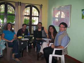 Jeff Carreira at our team meeting at the kinder