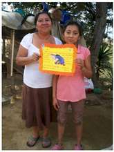 Keyla with her mom Dona Consuelo