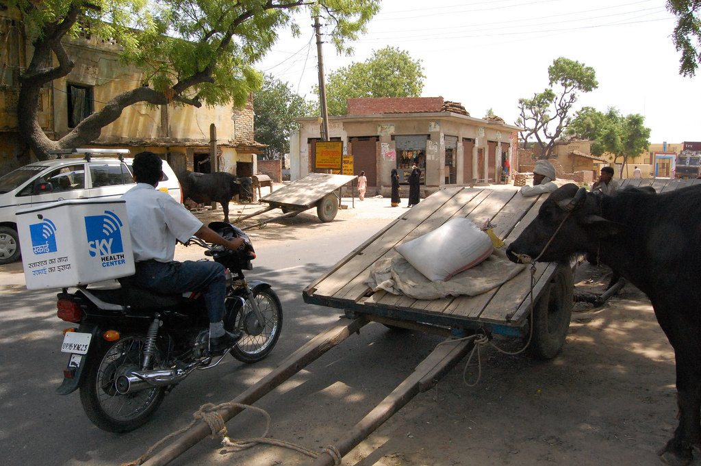 Fabricate Moto-Ambulances for Rural Poor in India
