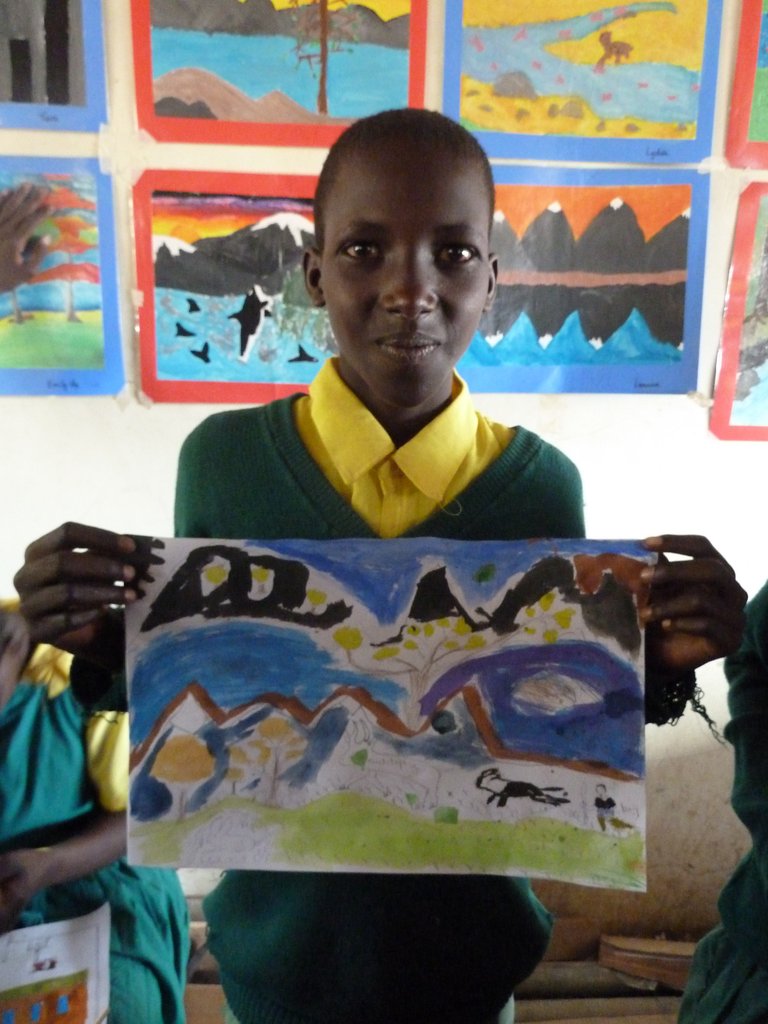 Equip a rural Kenyan library with a computer lab