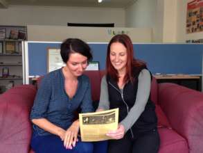 Amy sharing the exciting plans for Bonorong