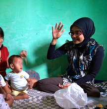 Rina brings a little sunshine & hope