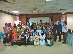 Participants at the 1-day workshop