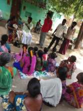 Group with Ms. UMA - Global giving Volunteer.