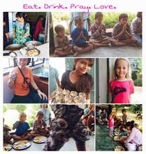 Japanese kids visit at our home