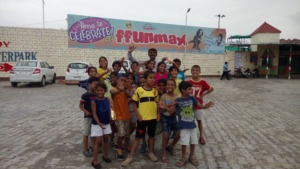 Fun at the water park
