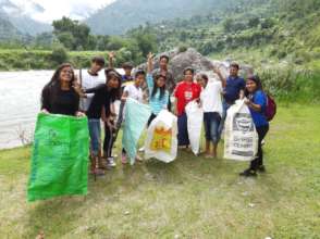 Clean up drive in the mountain