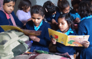 Mobile library project in local government school