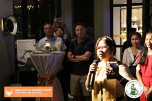 Program Manager, Pisey's speech at our fundraiser