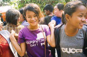 Together we make change, together we give chances.