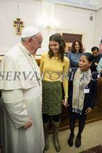 Pisey and Sally meet the POPE at the Vatican!