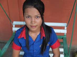Your monthly gift helps girls like Sreysor