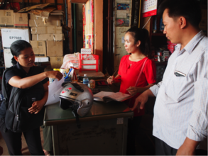 Pisey sorts out the bill