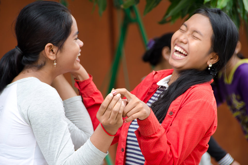 Always time for play and laughter