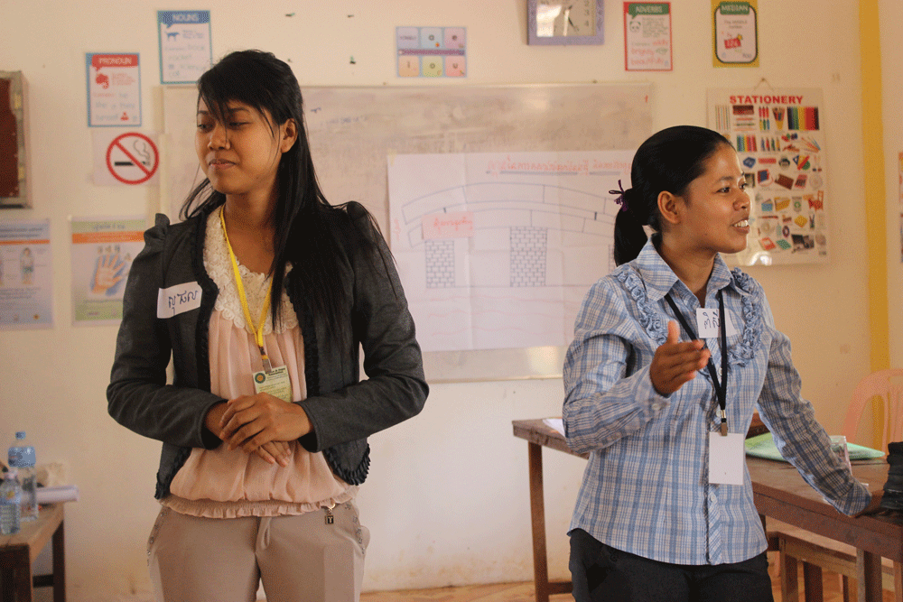 Provide women and girls education in Cambodia