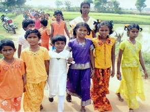 Project target group: Rural school children
