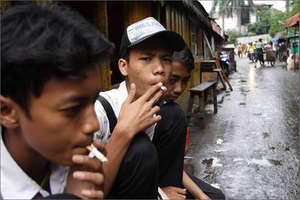 Juvenile abuse of tobacco in India