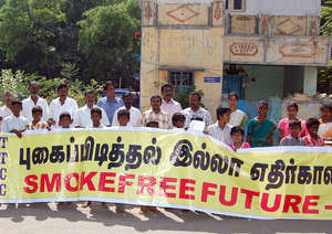 WESWA anti-tobacco campaign