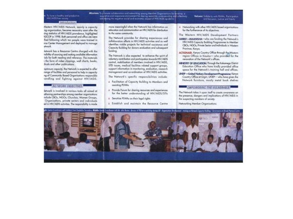HIV/AIDS Prevention, Treatment, Care and Support