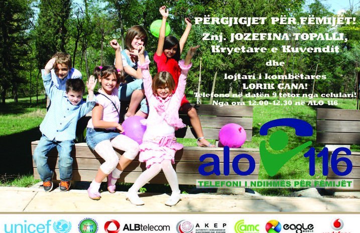 ALO 116- Albania National Child Helpline (ANCH)