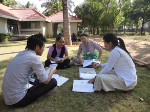 Group work to design local settlement projects