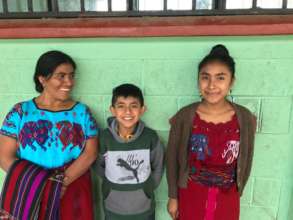 Rosa, Wilmer, and Wilmer's sister Johanna