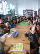 "Hello!" from kids in Reading Level 2