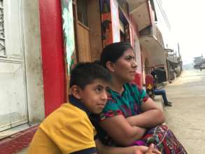 Wilmer and his mom in Chajul