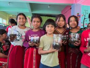 Students with their Agriculture Projects