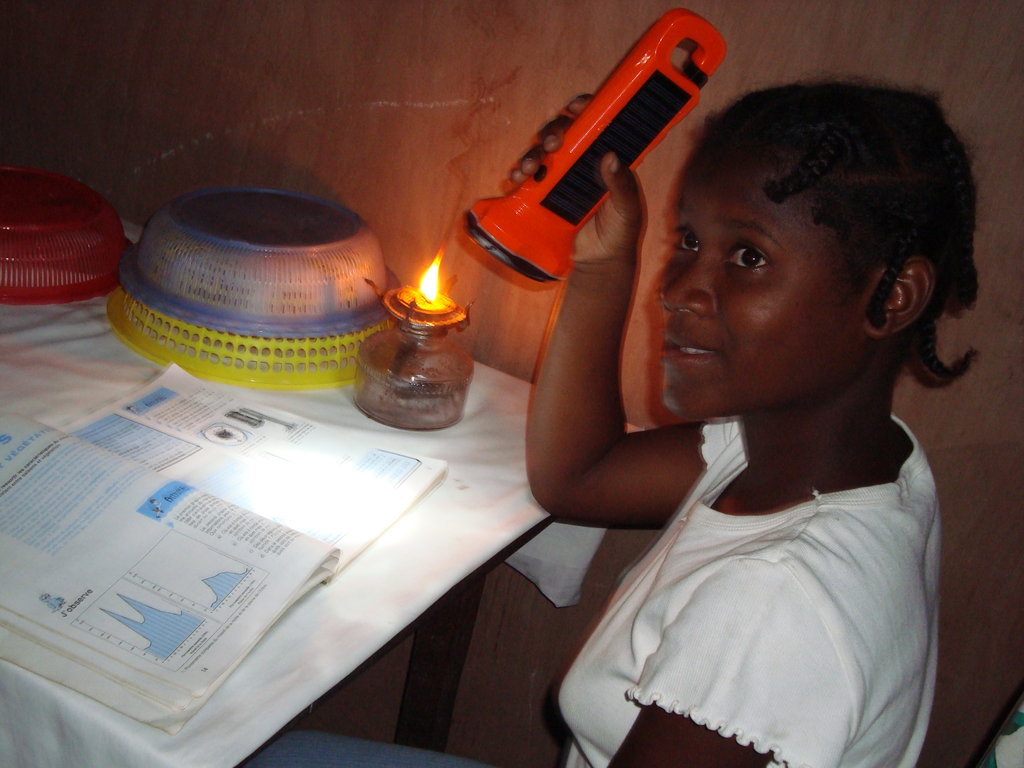 Light up Haiti with Solar Powered Flashlights