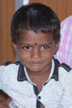Ganesh, a patient at Aravind Eye Hospital-Madurai
