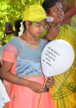 Former patient at Aravind's Survivor Day 2023