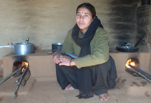 Hema of Karayal with her smokeless chullah
