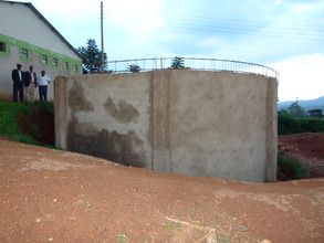 Tank next to dormitory
