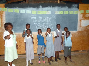 'Thank you' from Headmistress Selina and students