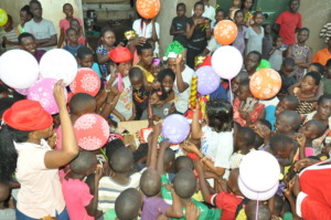 Kids happy