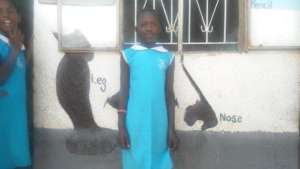 Dorcus at school