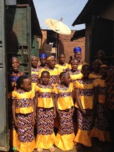 Some of the children serenaded us with a song