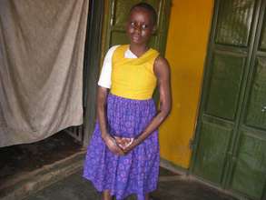 Sanyu at Mama Home after Burnt with Petrol