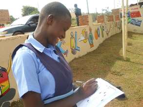 Sanyu writting a letter