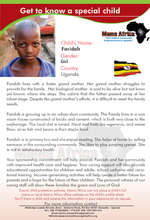 get to know a child
