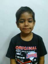 sarthak HIV boy progressive report