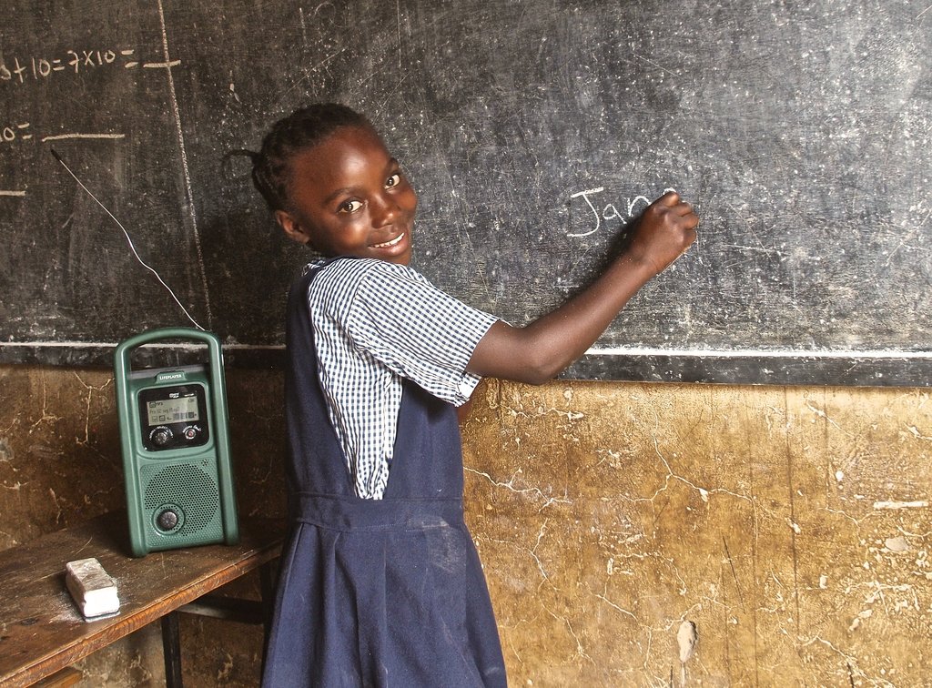Solar MP3 players to educate Zambian children