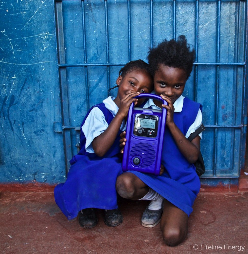 Solar MP3 players to educate Zambian children