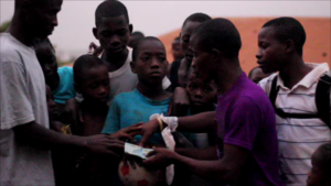 prize giving - boys penalty scoring competition