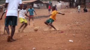 soccer team play