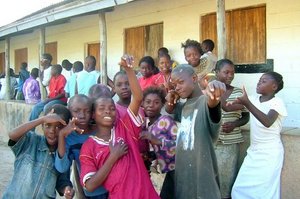 Happy Children in Children's Town