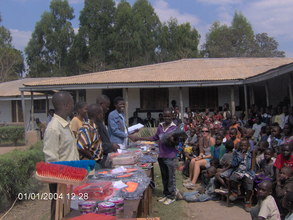 Student Receiving a Prize