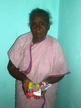 Mrs.Kasthuri an inmate getting monthly provision